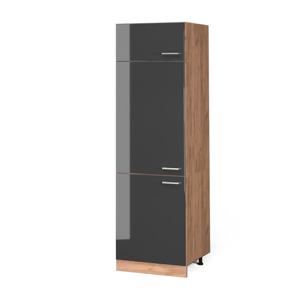 Vicco SKŘÍŇKA NA LEDNICI R-Line Antracitový vysoký lesk 60 cm