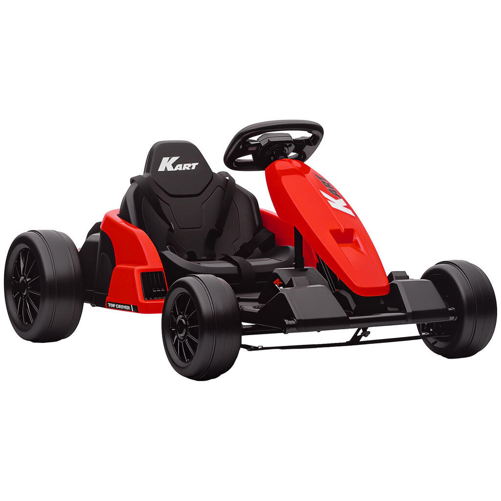 AIYAPLAY DĚTSKÝ ELEKTRICKÝ GOKART Drift Kart Nastavitelná sedačka 24 V 6–18 km/h