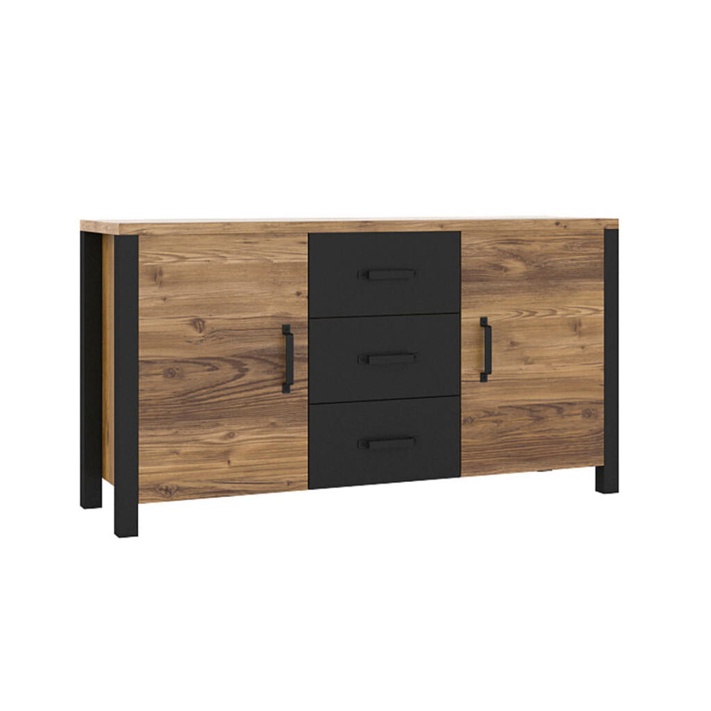 Petits-meubles SIDEBOARD Lyam Dřevo a černá