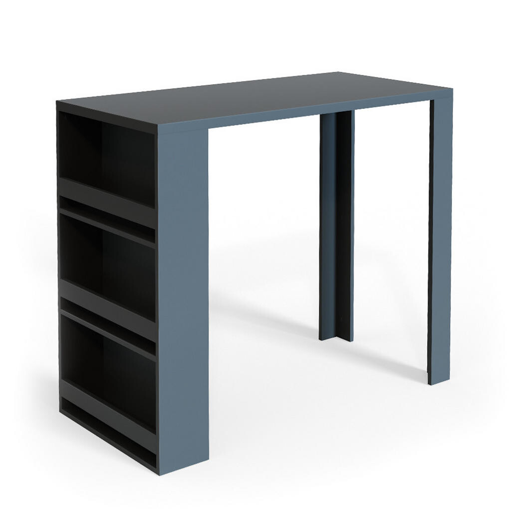 Vicco BAROVÝ STŮL Antracit 57 x 117 cm