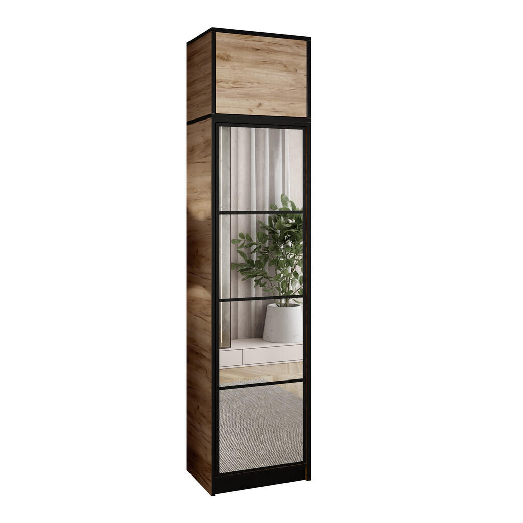 Kier Furniture ŠATNÍ SKŘÍŇ EDEN s nástavbou 1D Dub Craft