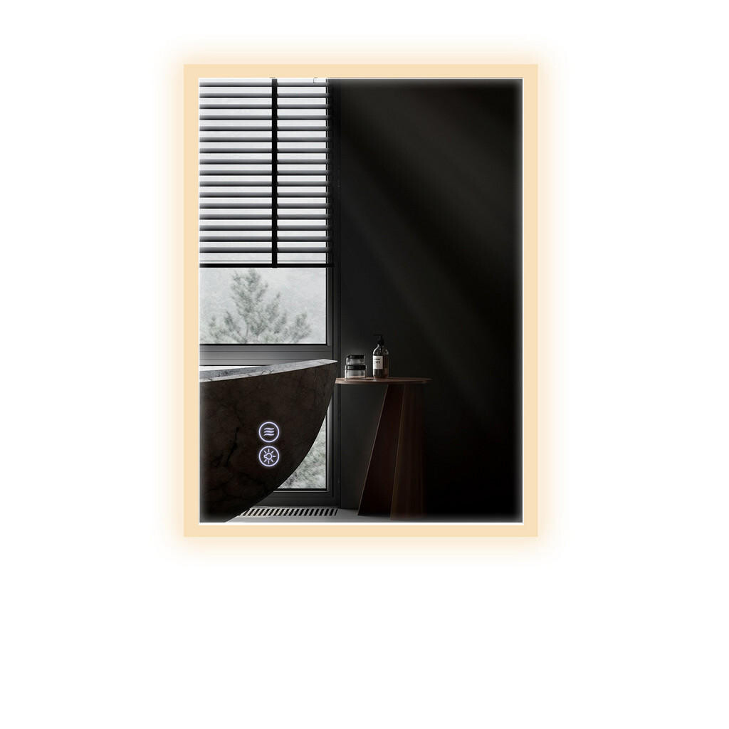 Nettlife KOUPELNOVÉ zrcadlo Reddy s LED osvětlením 70/50 cm