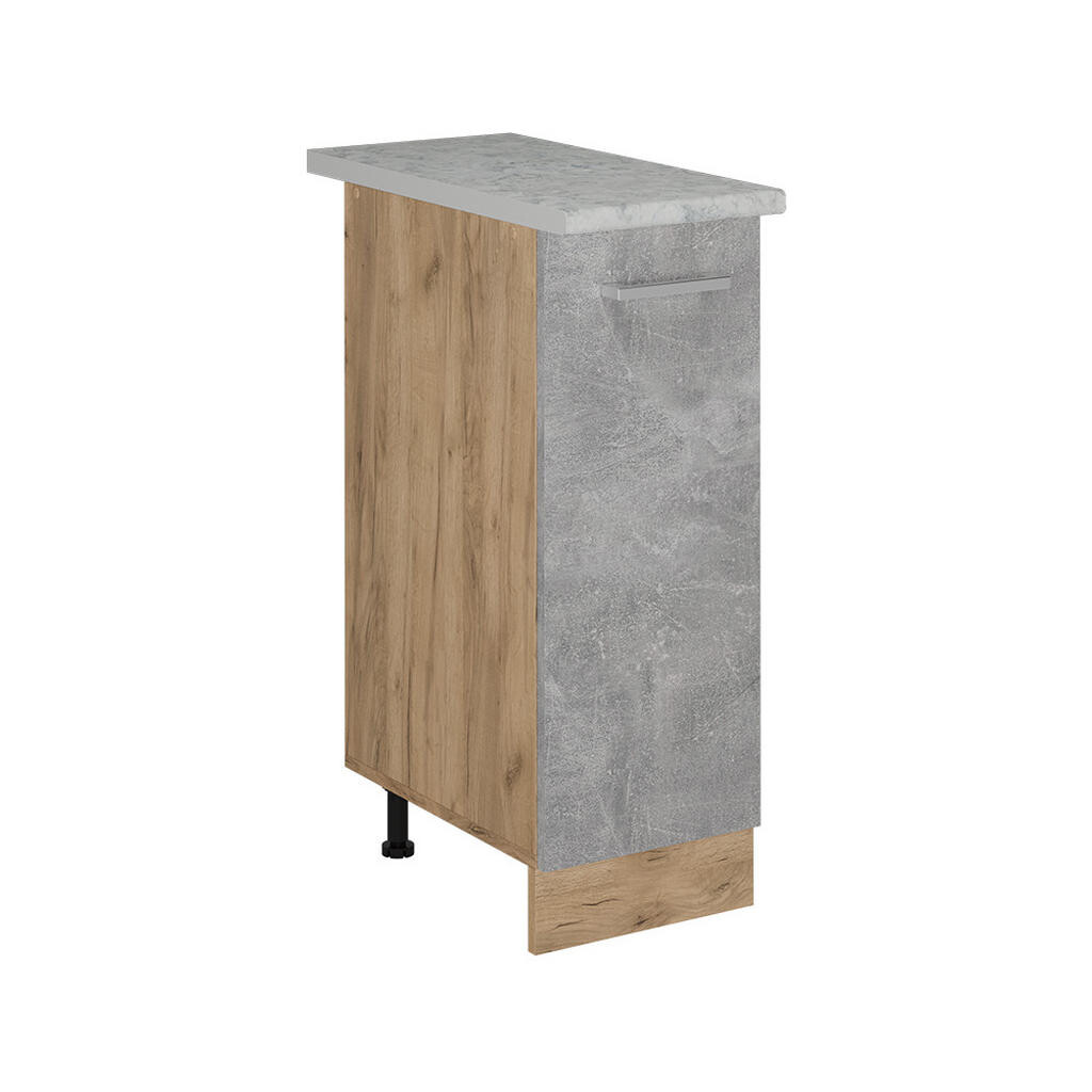 Vicco LÉKÁRNIČKOVÁ SKŘÍŇKA R-Line Beton 30 cm PD Mramor