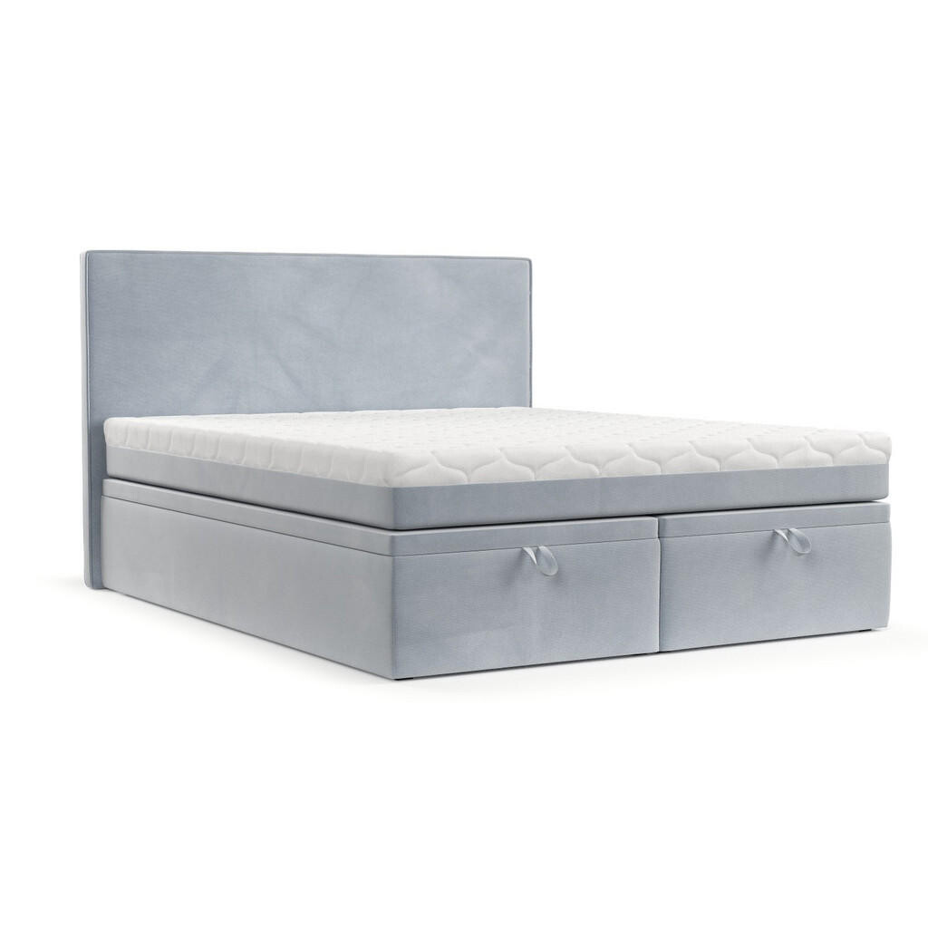 AltaBeds POSTEL BOXSPRING ZALLA 140/200 Světle šedá