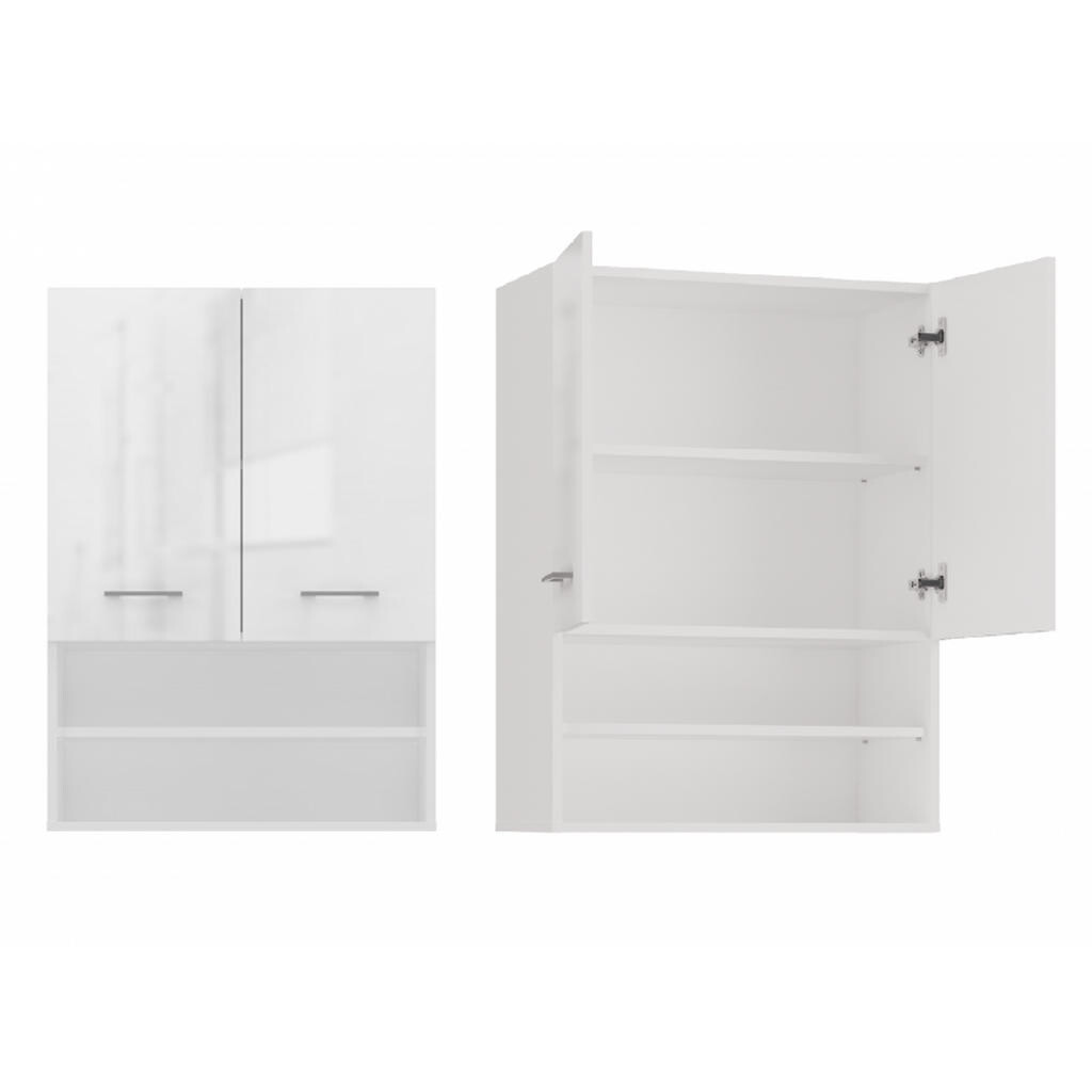 RAUMHIRSCH FURNITURE KOUZELNA SKŘÍŇKA Lesklá bílá 64/90/30