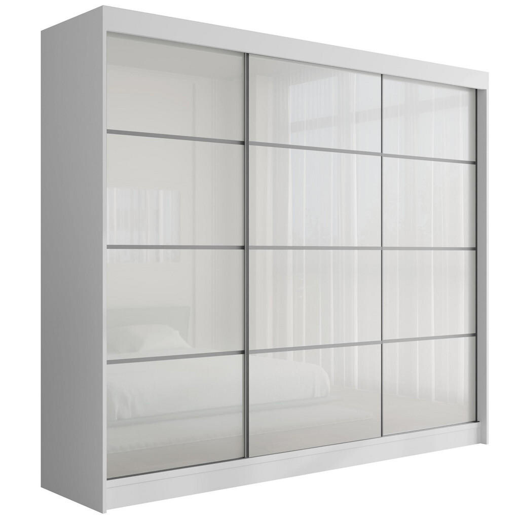 ALTDECOR ŠATNÍ SKŘÍŇ PEKA III – 250 cm – bílá