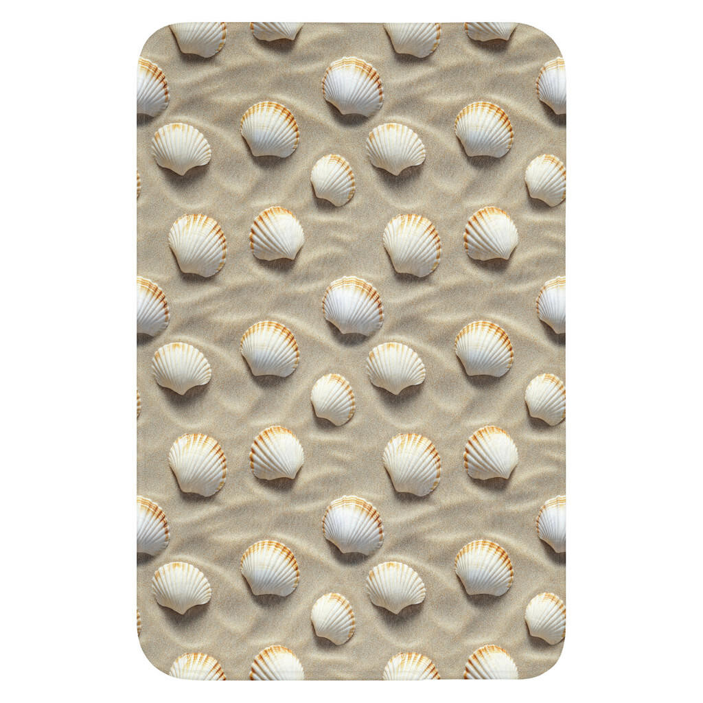 OnlyWow WC PŘEDLOŽKA Mušle - Písek - Námořní 40x60 cm