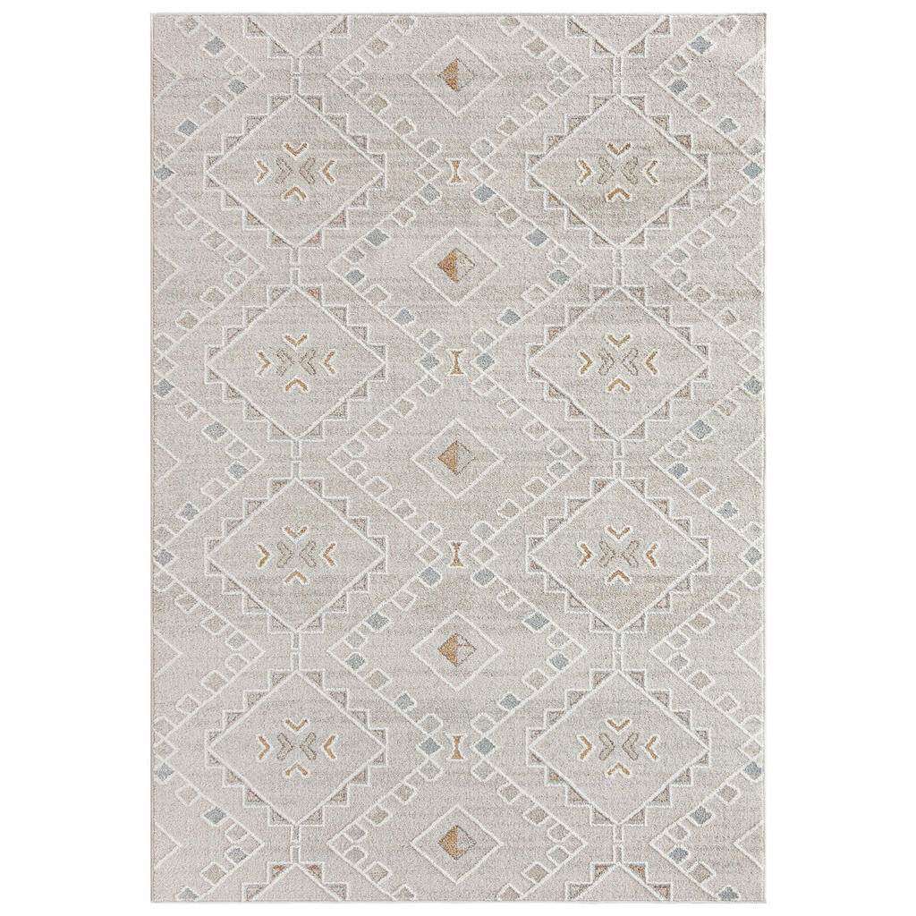 Mazovia KOBEREC béžový etnický geometrický - 160 x 230 cm