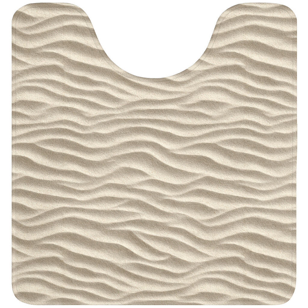 OnlyWow WC PŘEDLOŽKA Písek - Vlny - Béžová 55x60 cm