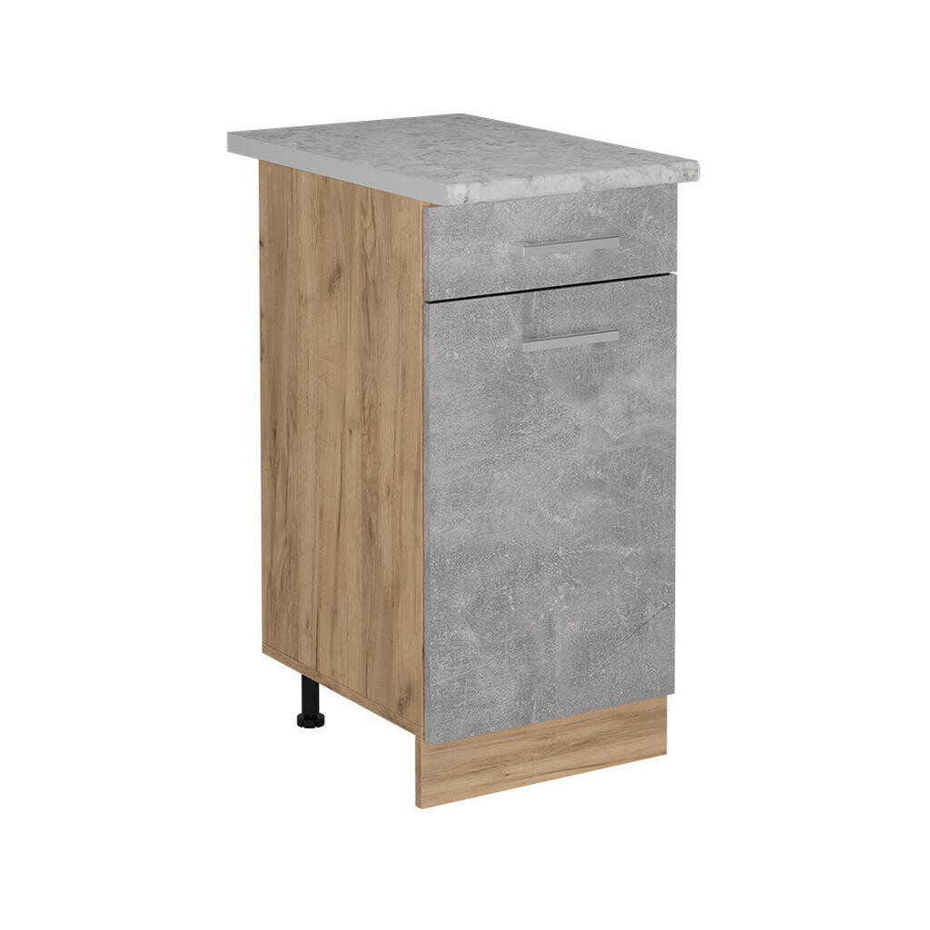 Vicco SPODNÍ SKŘÍŇKA KUCHYŇSKÉ LINKY R-Line Beton 40 cm PD Mramor