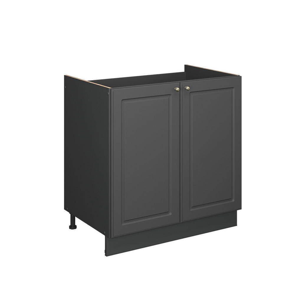 Vicco SKŘÍŇKA POD DŘEZ Fame-Line Anthrazit-Gold Landhaus 80 cm , PD Mramor