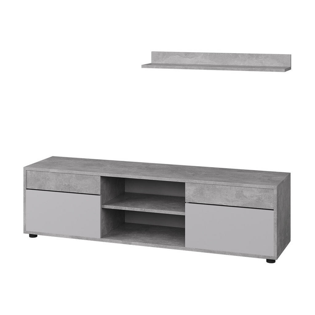 Vicco ŽIVÁ STĚNA Berno Beton/bílá 2 díly