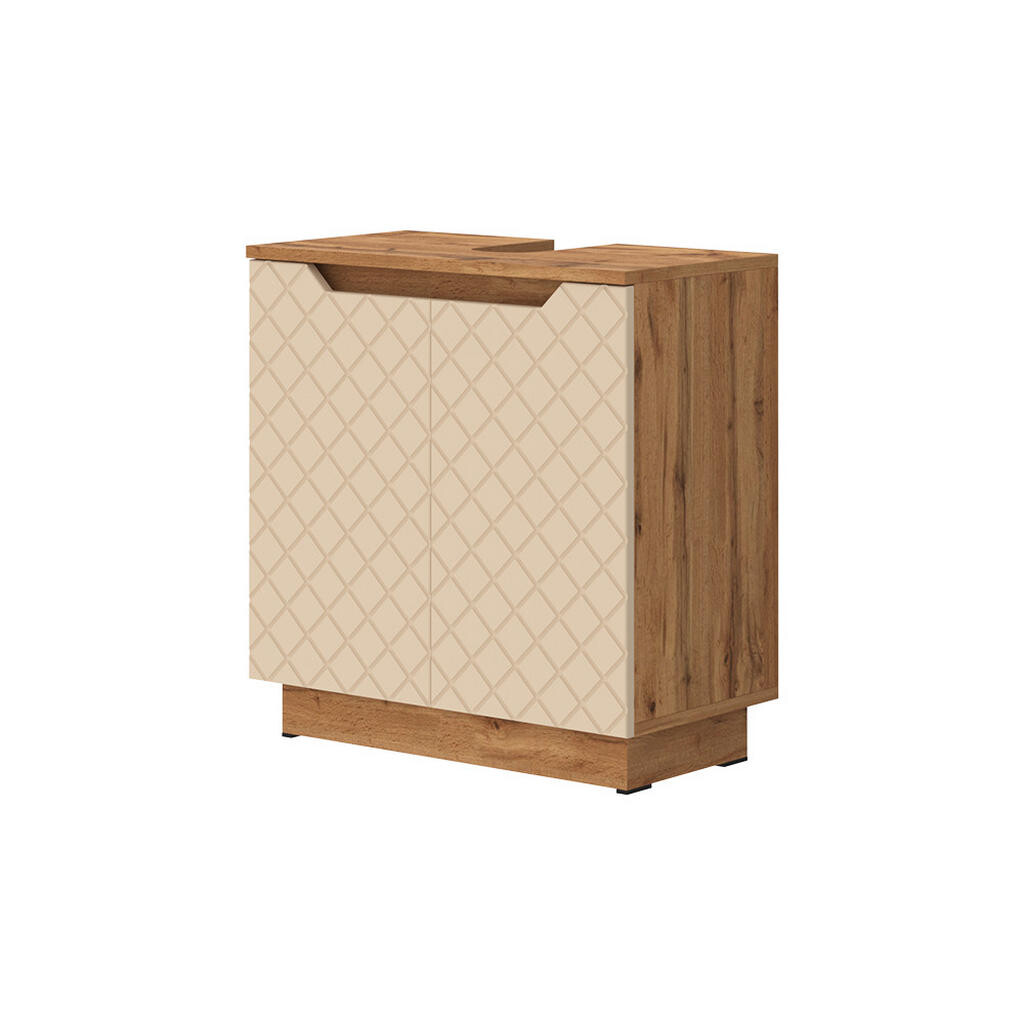 Vicco ZÁKLADNÍ SKŘÍŇKA POD UMYVADLO Lotta Kašmír 58.9 x 62.1 cm se 2 dveřmi