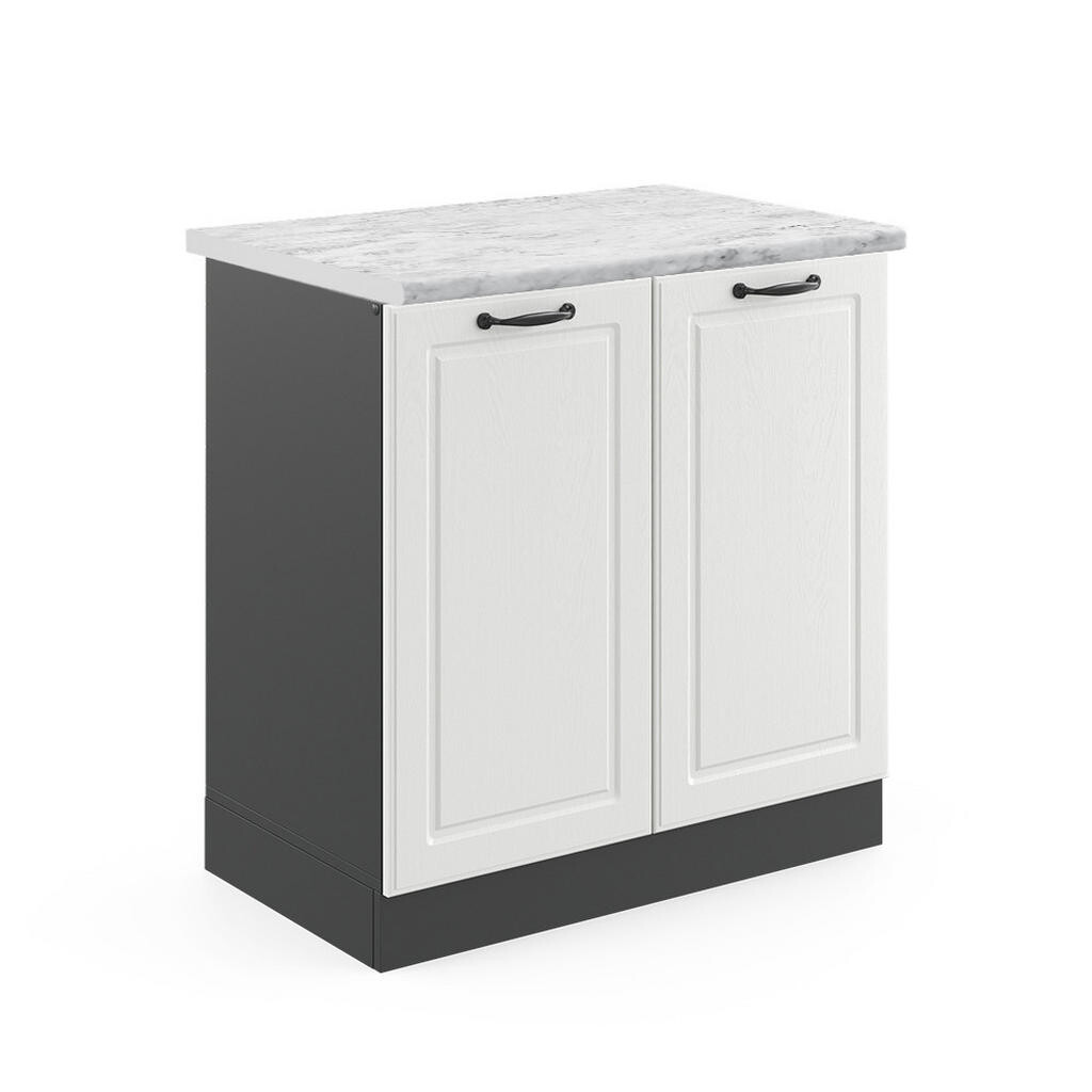 Vicco SKŘÍŇKA POD DŘEZ R-Line Bílý venkovský dům 80 cm , PD Mramor