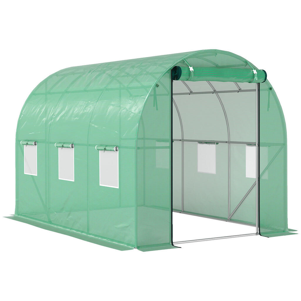 Outsunny FOLIOVÝ TUNEL, 300L x 200B x 195H cm