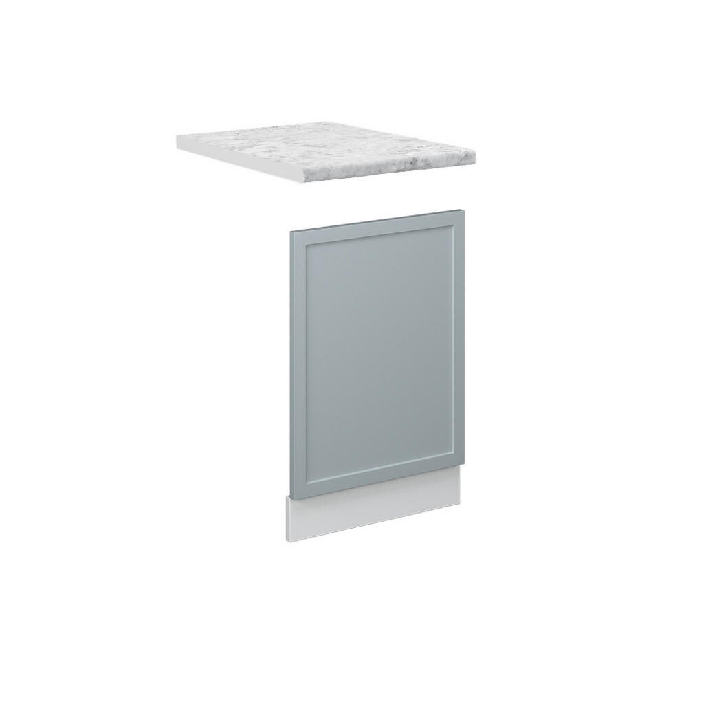 Vicco PŘEDNÍ PANEL Fame-Line Světle modrošedá 45 cm , PD Mramor