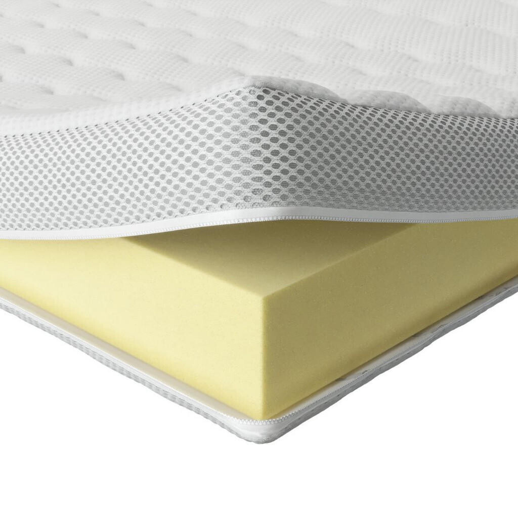 AM Qualitätsmatratzen VISCOTOPPER 100/210 cm - výška 6 cm a potah z tencelu