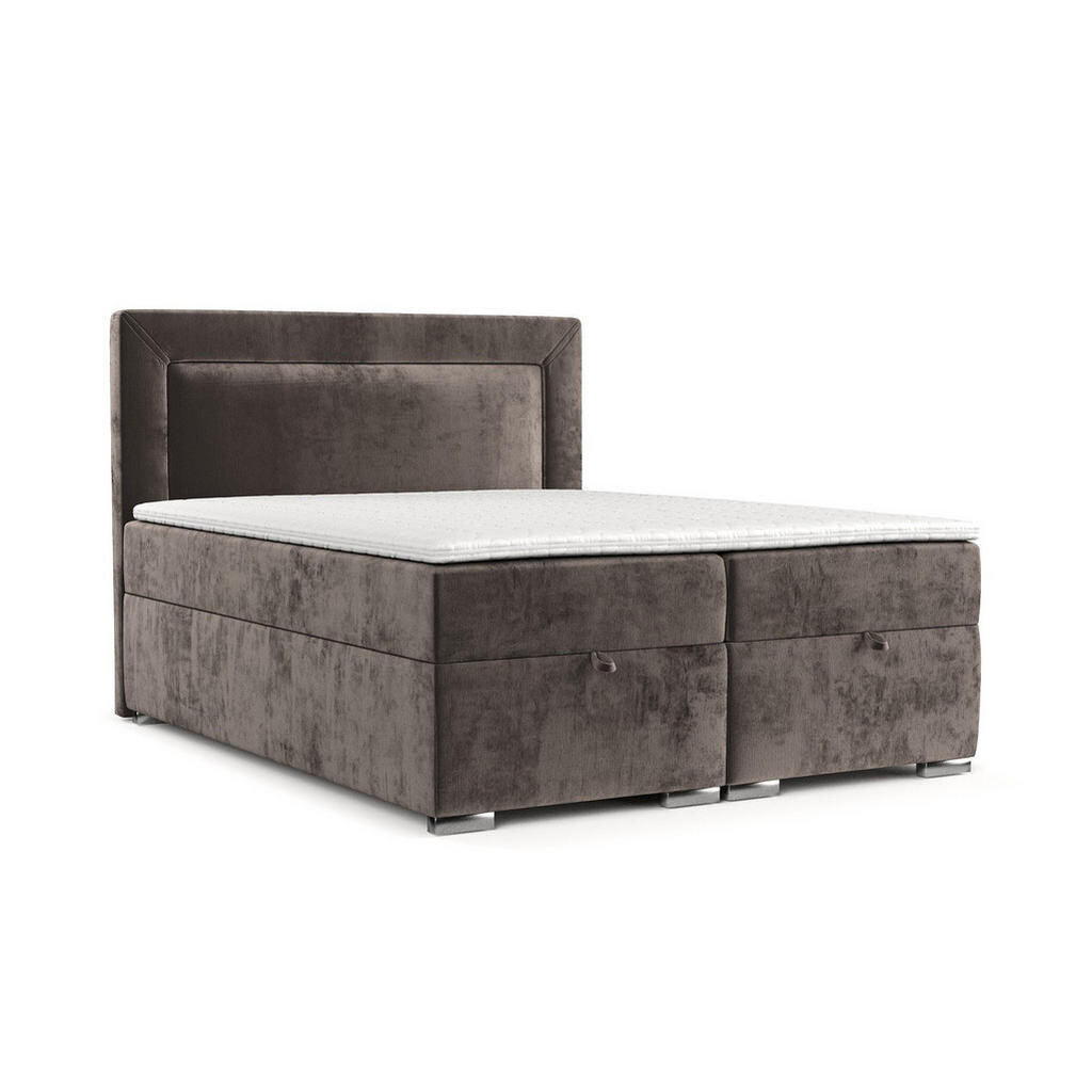 AltaBeds POSTEL BOXSPRING LONTANO 180/200 cm Hnědá