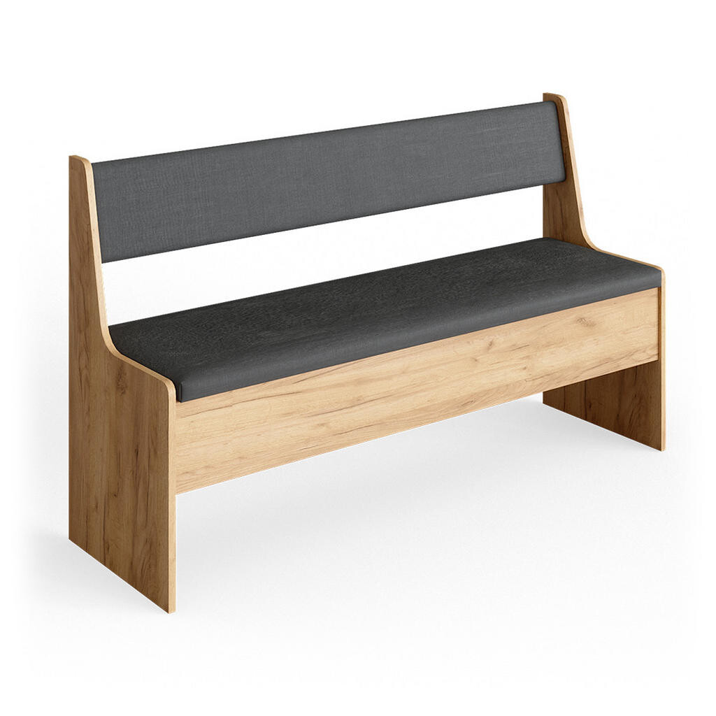 Vicco LAVICE DO JÍDELNY DO ROHU Roman Zlatý mocný dub 136.6 x 41.5 cm