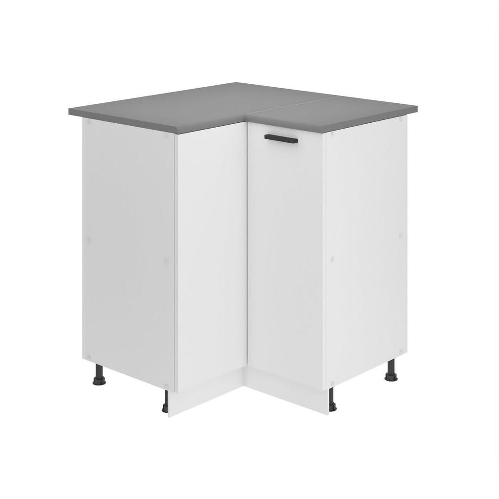 B BELINI GROUP KUCHYŇSKÁ SPODNÍ SKŘÍŇKA 90 cm SNP s pracovní deskou, s 1 dvířky, Bílá matná