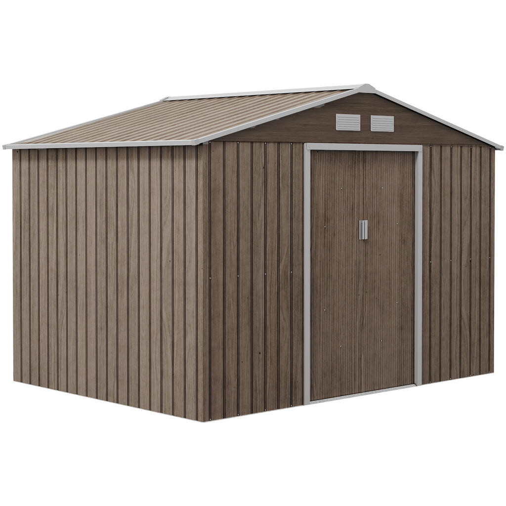 Outsunny ZÁHRADNÍ DOMEK s pultovou střechou, 4,9 m²