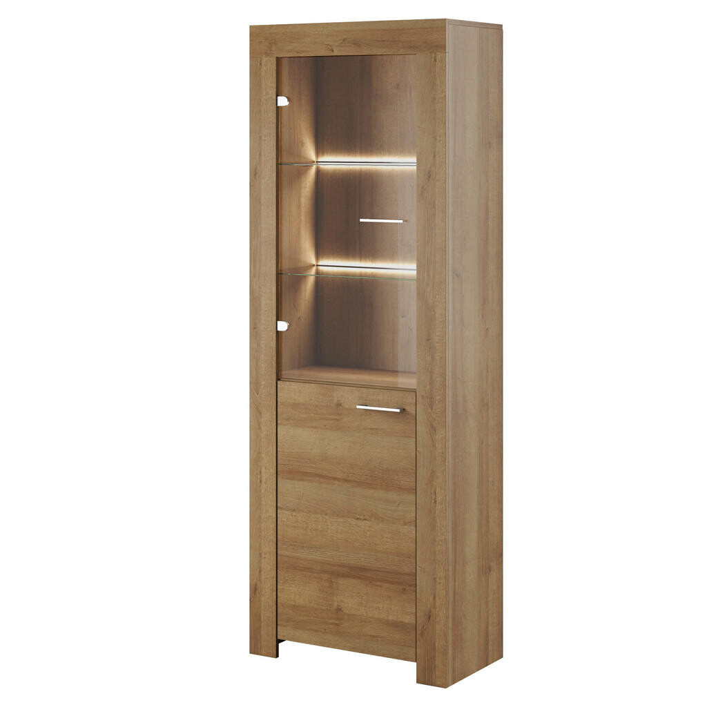 MASSENO VITRÍNA CIELO 70/197/37 cm Dub