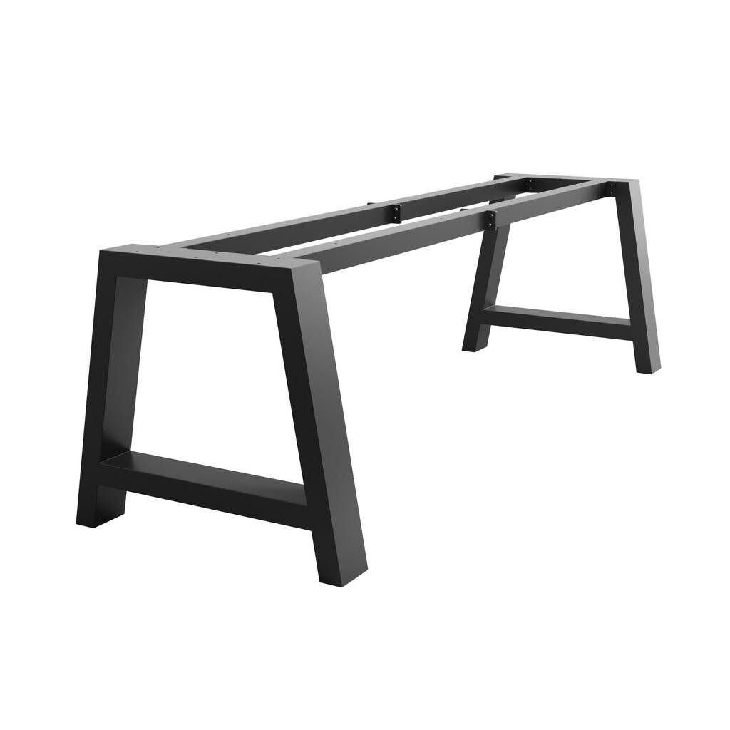 Metalo Pro KOVOVÉ NOHY KE STOLU Ksora Extreme černá 220/80/72 cm