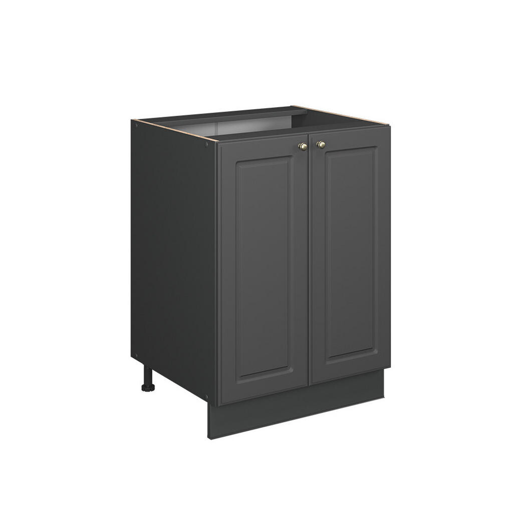 Vicco SPODNÍ SKŘÍŇKA KUCHYŇSKÉ LINKY Fame-Line Anthrazit-Gold Landhaus 60 cm bez pracovní desky