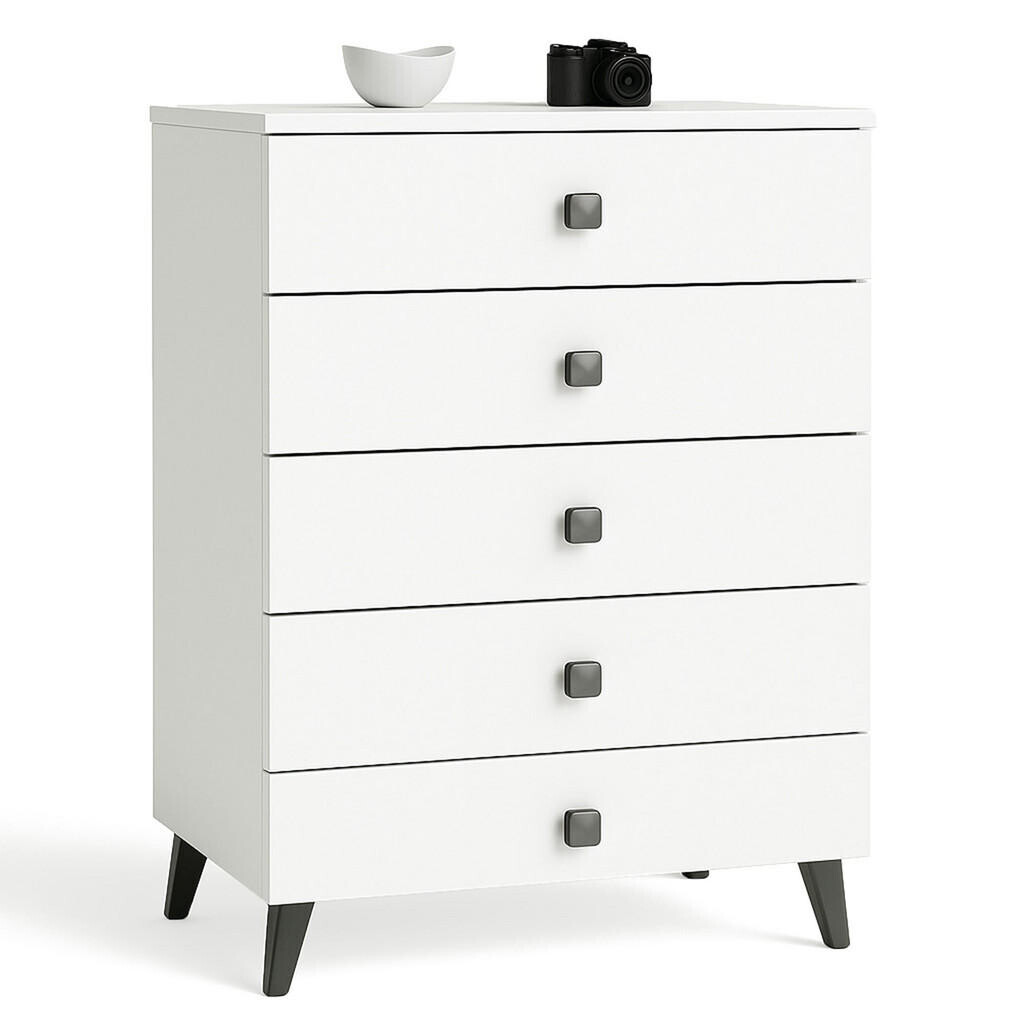 RAUMHIRSCH FURNITURE KOMODA Bílá, černá 89/60/37
