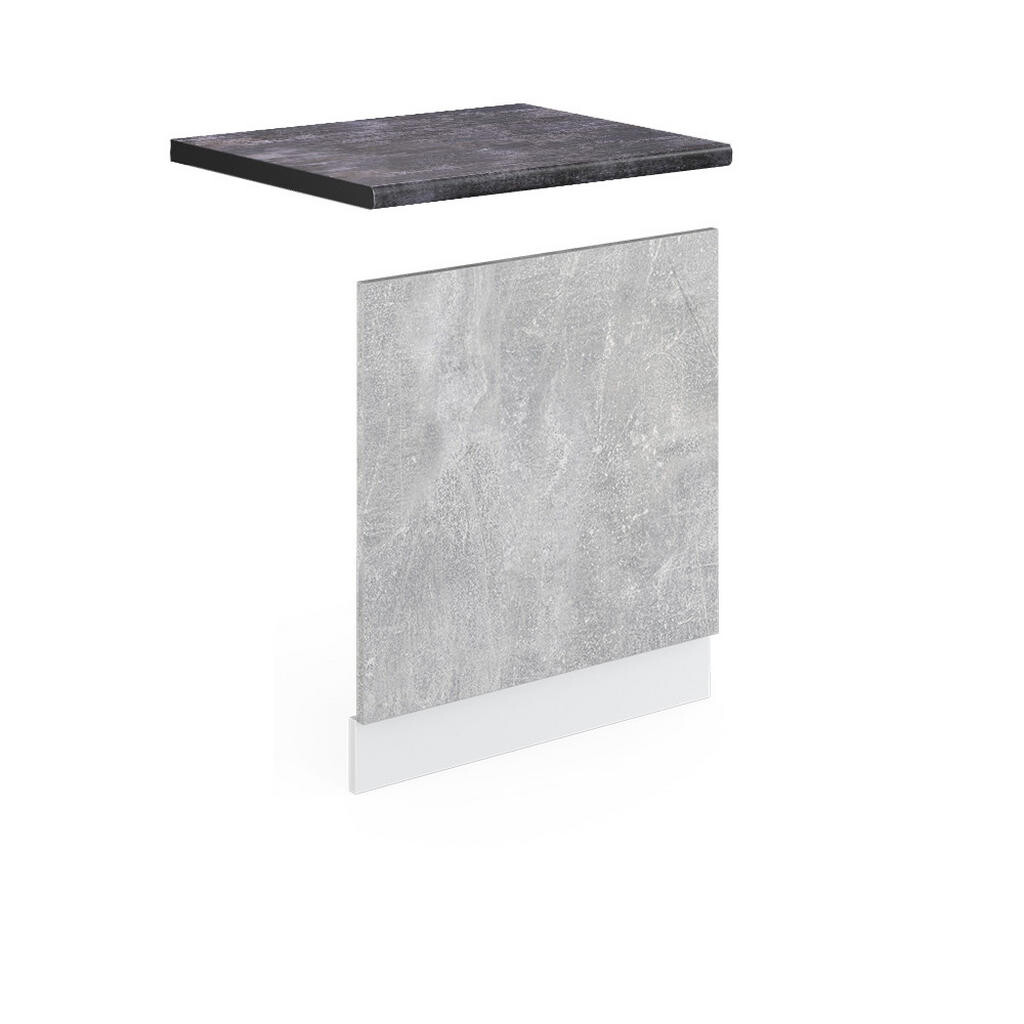 Vicco PŘEDNÍ PANEL R-Line Beton 60 cm , PD Antracit