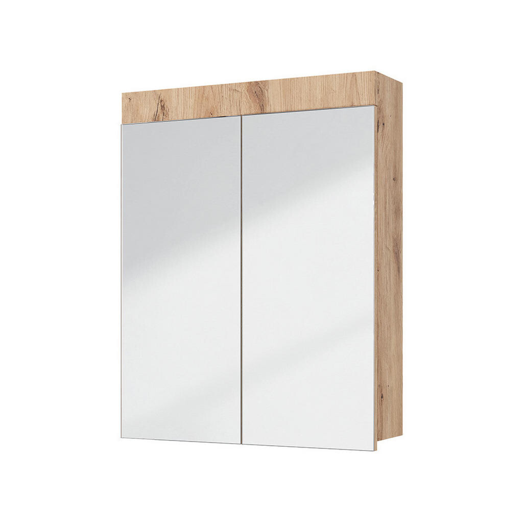 Vicco KOUPELNOVÁ ZRCADLOVÁ SKŘÍŇKA Luna Dub Wotan 60 x 77 cm