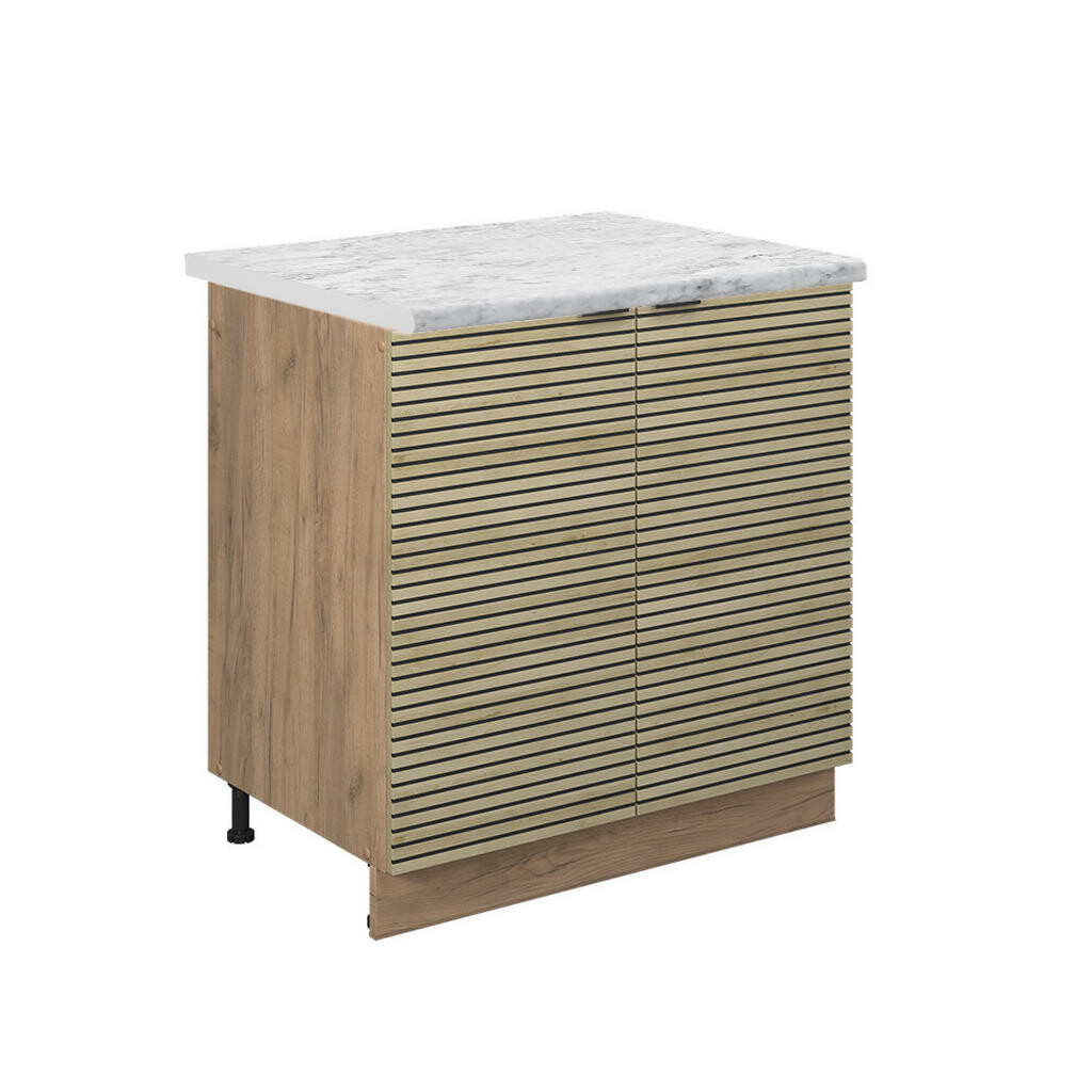 Vicco SKŘÍŇKA POD DŘEZ Fame-Line Dubový panel 80 cm , PD Mramor