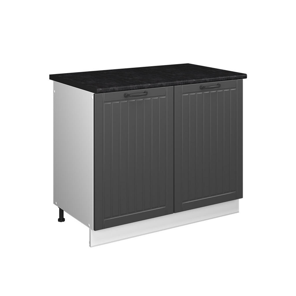 Vicco SKŘÍŇKA POD DŘEZ Fame-Line, Tmavě šedá/Bílá, 100 cm, PD Antracit