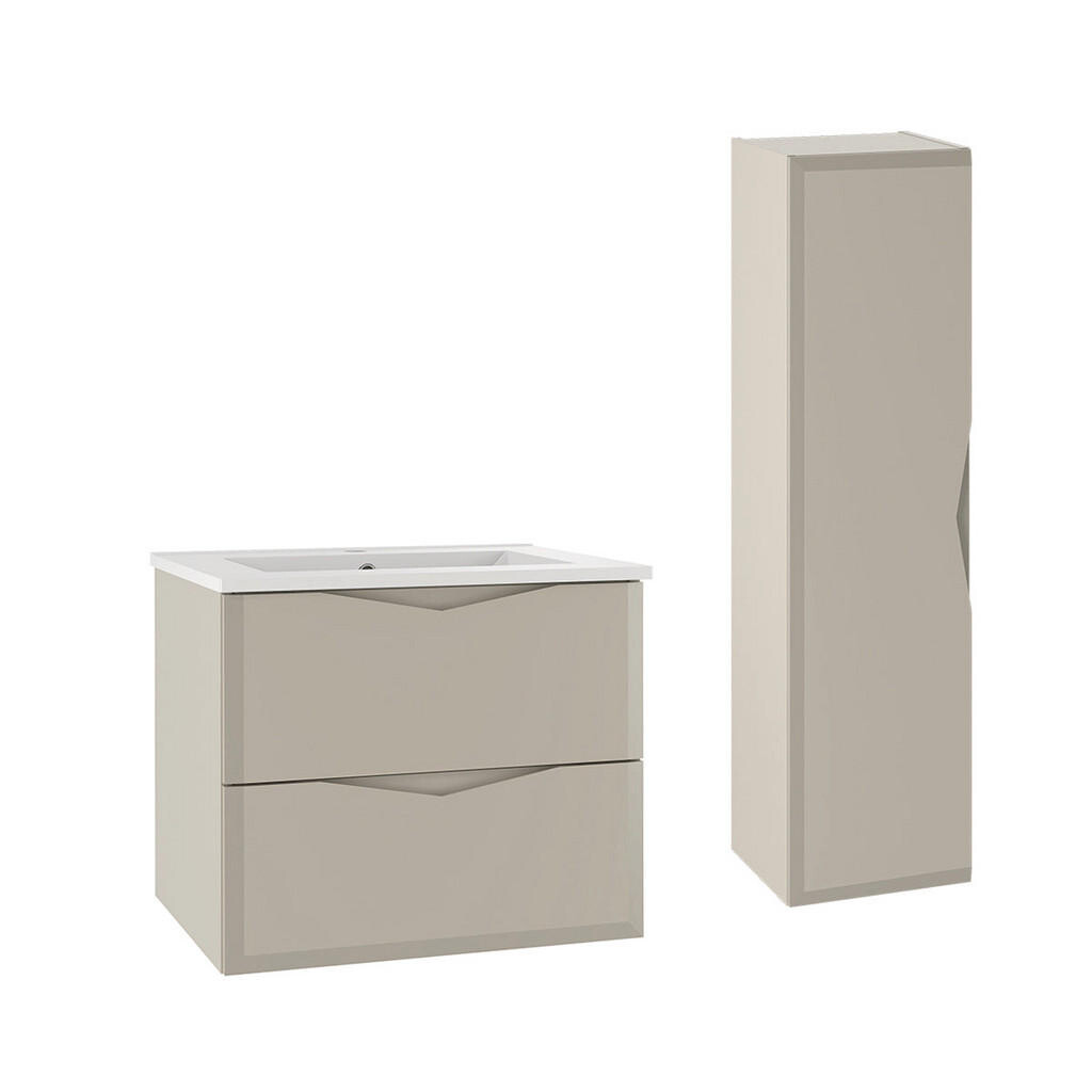 Petits-meubles KOUPELNOVÝ NÁBYTEK 60cm Ellie 2er-Set Kašmír