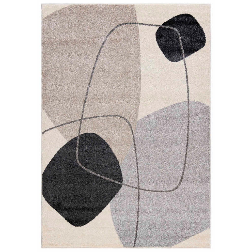 Mazovia KOBEREC béžový geometrický - 180 x 250 cm