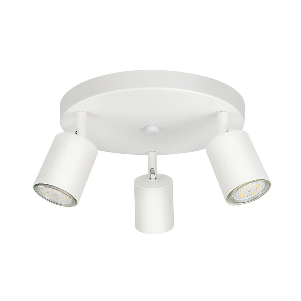 Nettlife STROPNÍ bodové světlo Freedom 3-plamenné 24/24/14 cm