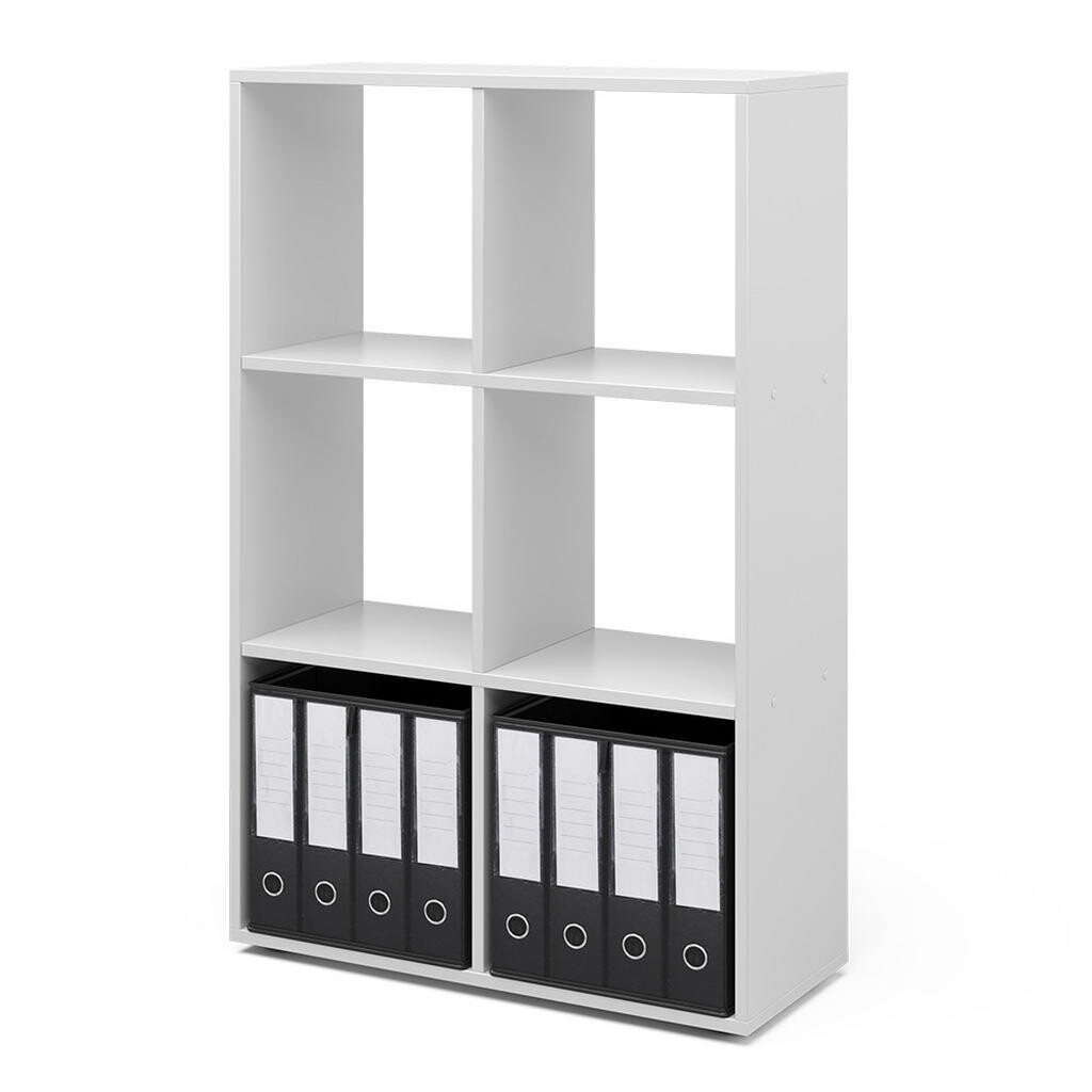 Vicco DĚLICÍ STĚNA Bílá 72 x 107.8 cm se 2 skládacími boxy