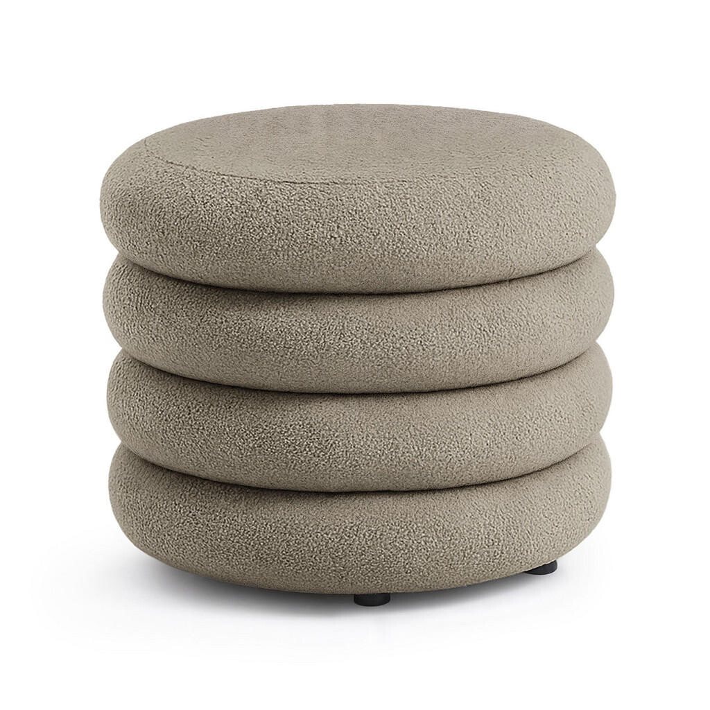 RAUMHIRSCH FURNITURE ČALOUNĚNÁ STOLIČKA s úložným prostorem olivová