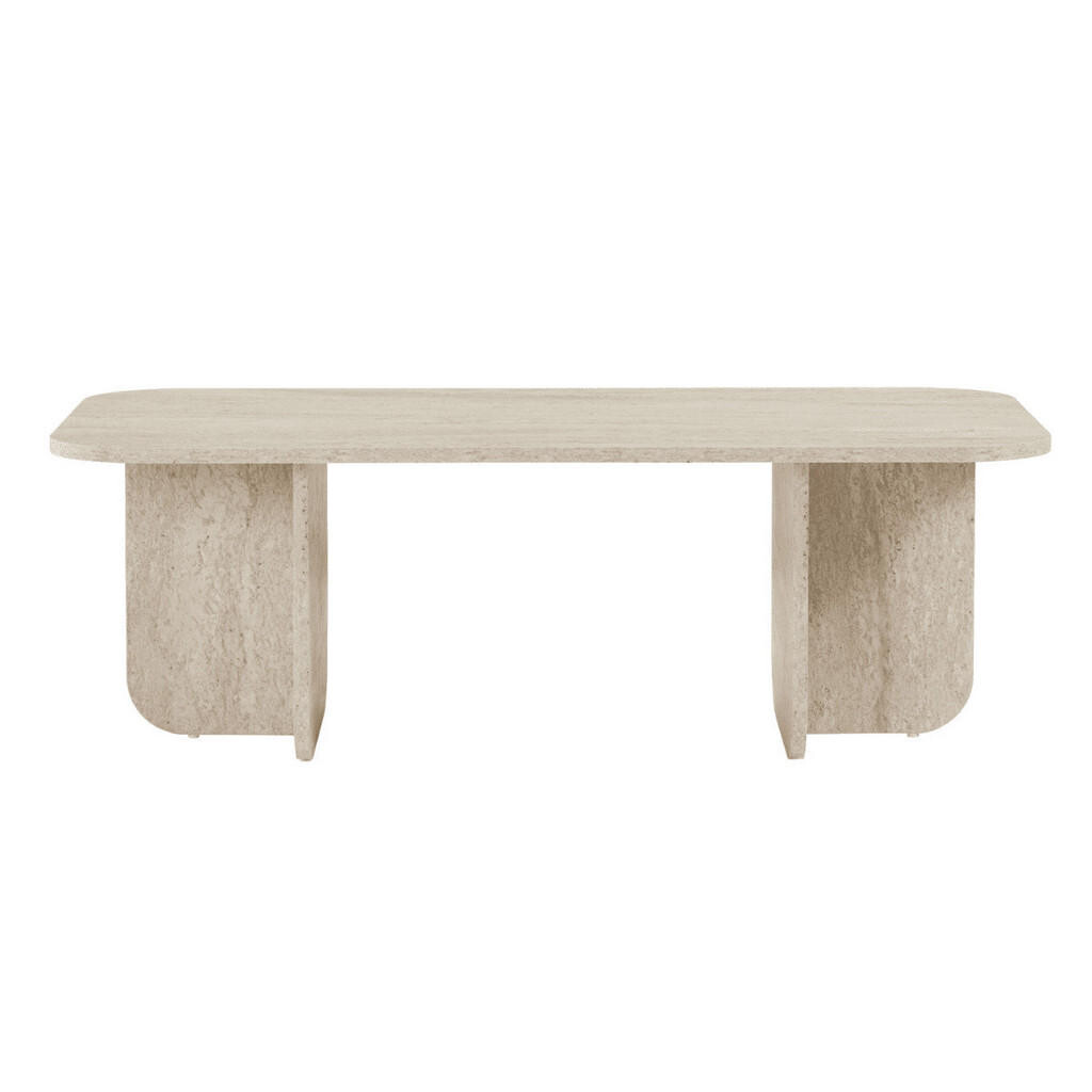 Calicosy OBDÉLNÍKOVÝ konferenční stolek se zaoblenou deskou, délka 120 cm - BECAJ