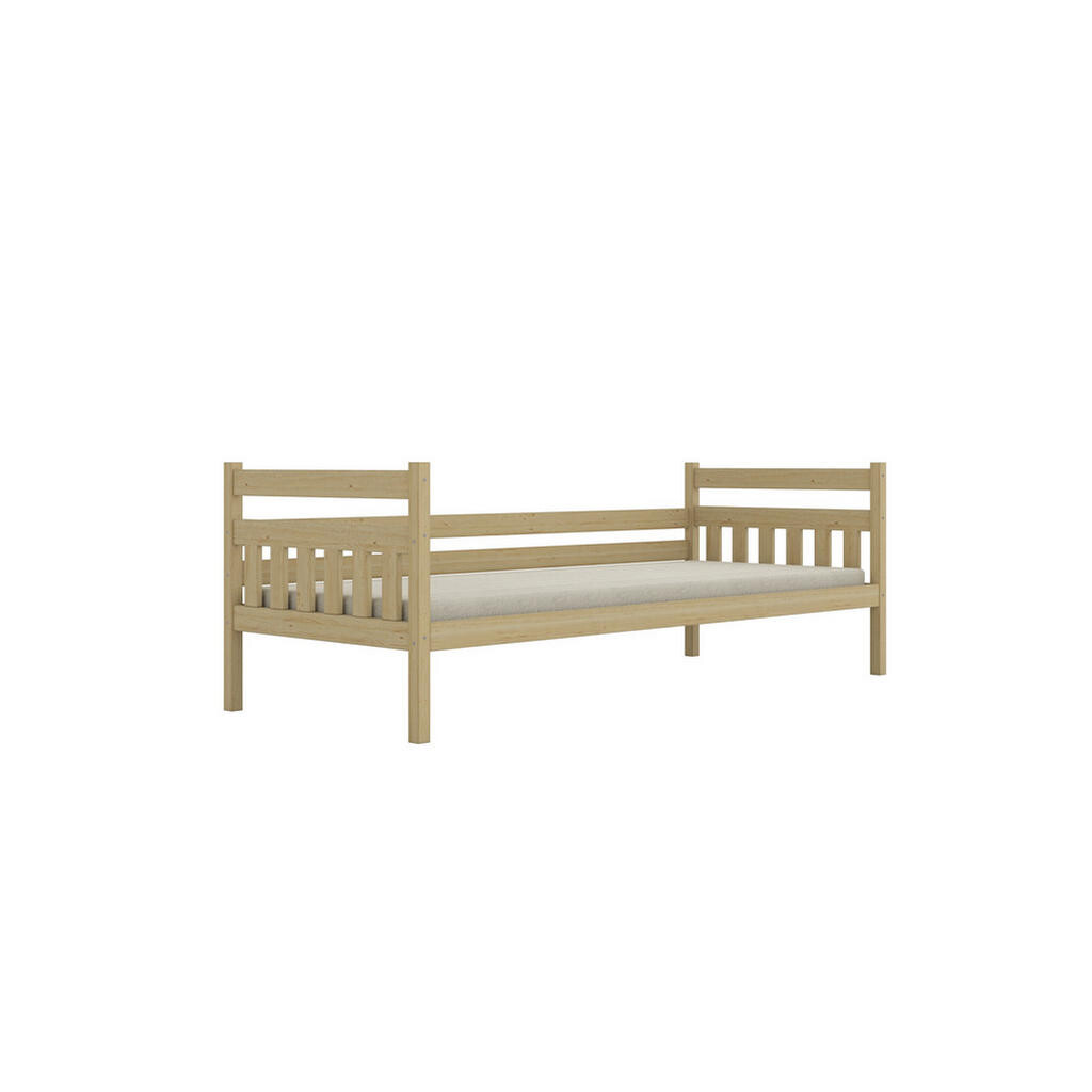 RAUMHIRSCH FURNITURE DĚTSKÁ POSTEL Dawid bez matrace 90/180 přírodní nelakovaná 90/180