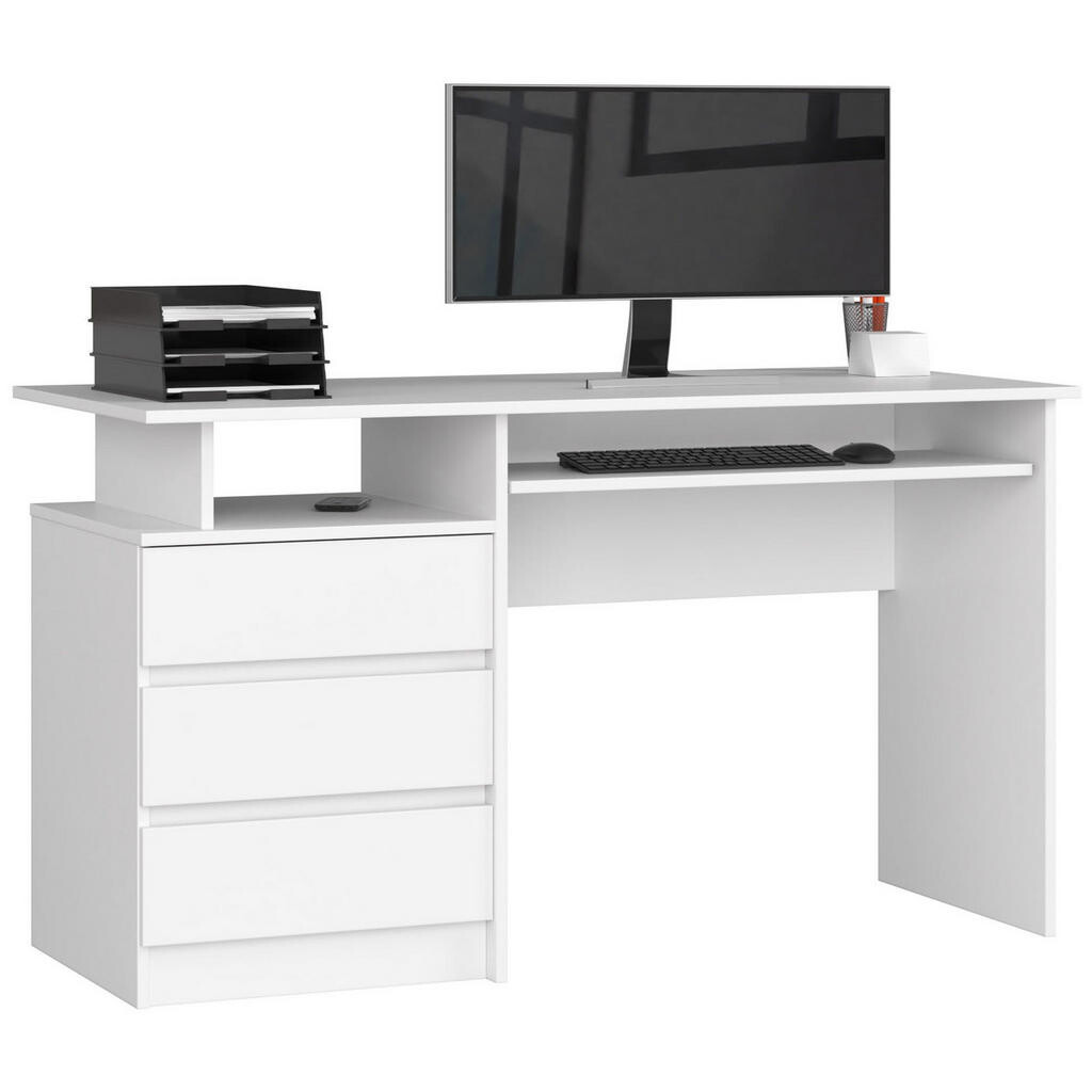 RAUMHIRSCH FURNITURE PSACÍ STŮL Bílá matná 77/135/60