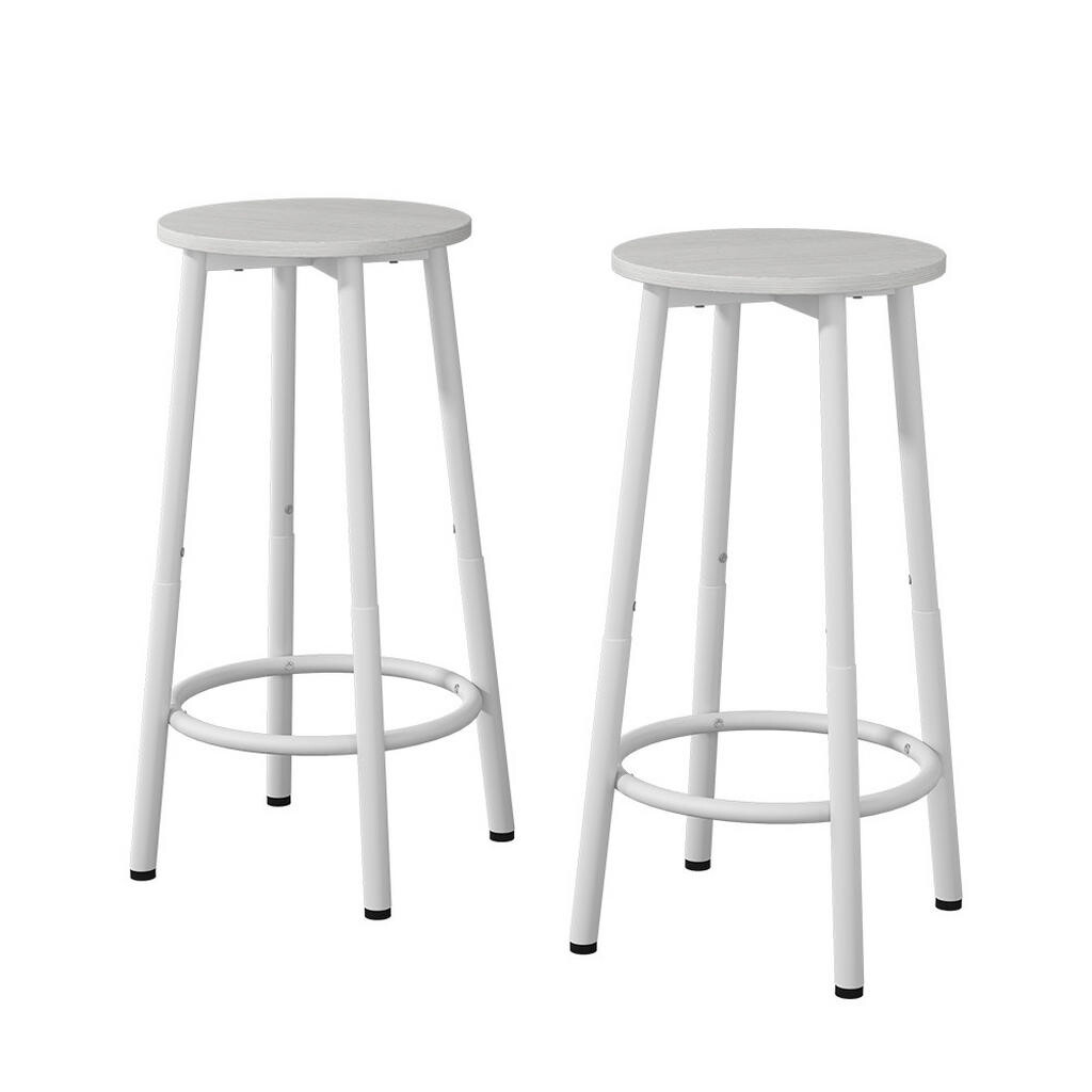 Vicco 2-KS SADA BAROVÝCH STOLŮ Edmonton Bílá 31.5 x 64 cm 2 díly