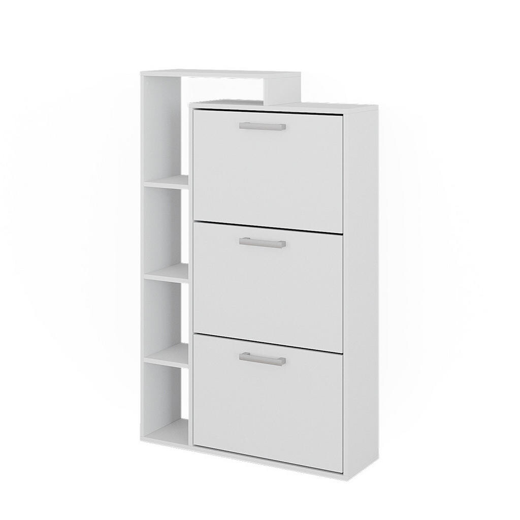 Vicco BOTNÍK Orlando Bílá 80 x 128.3 cm se 3 přihrádkami