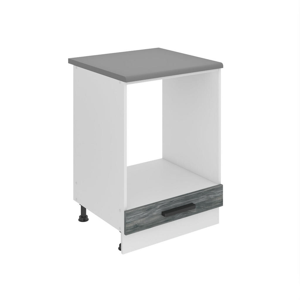 B BELINI GROUP KUCHYŇSKÁ SPODNÍ SKŘÍŇKA 60 cm, SDP, s pracovní deskou, bez dveří, se zásuvkami, Glamour dřevo