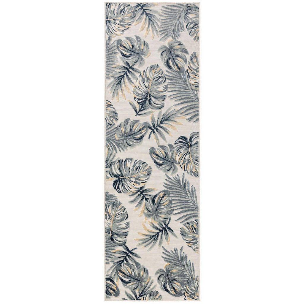 benuta VNITŘNÍ a venkovní koberec Flora Vícebarevné 80x250 cm