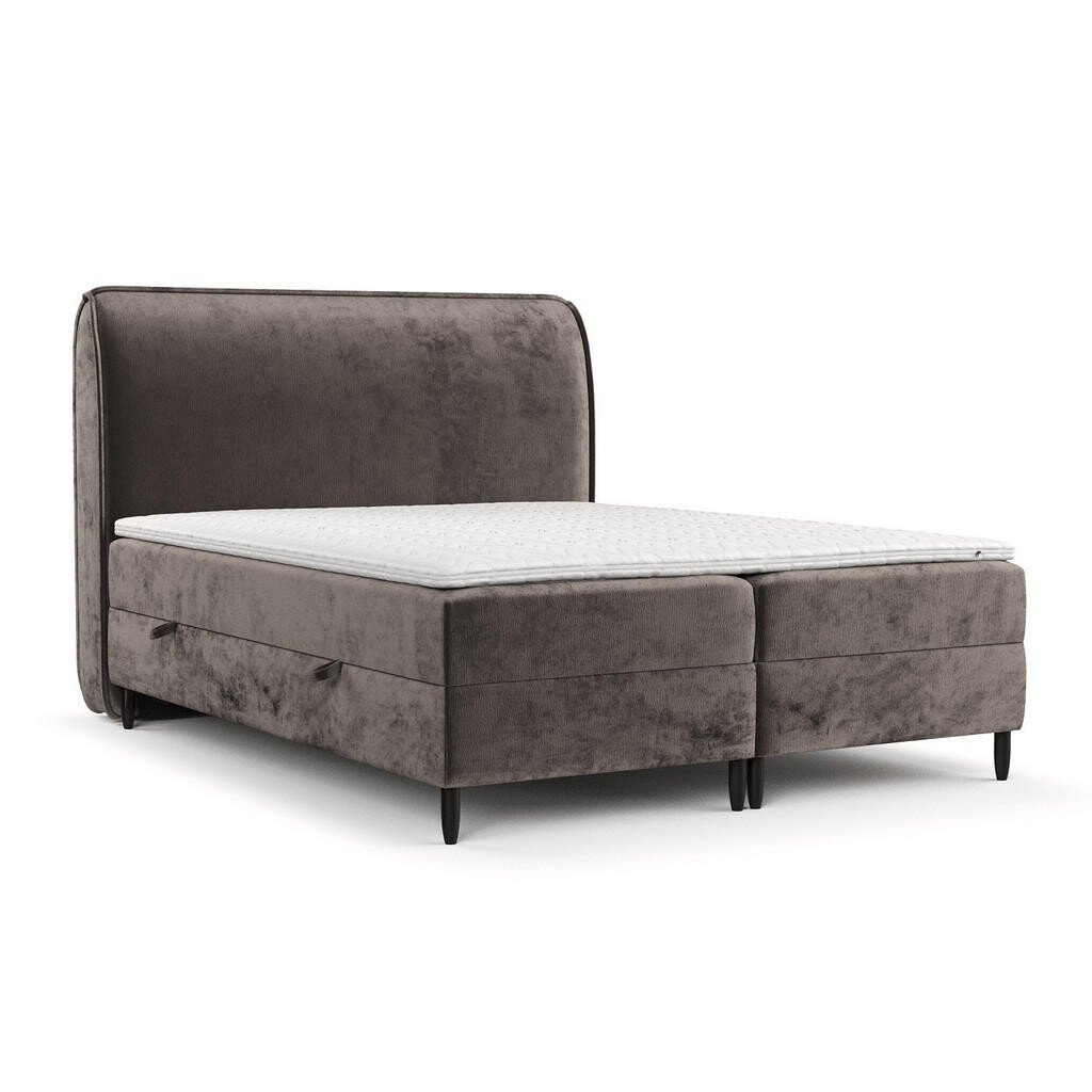 AltaBeds POSTEL BOXSPRING LUNARO 120/200 Hnědá