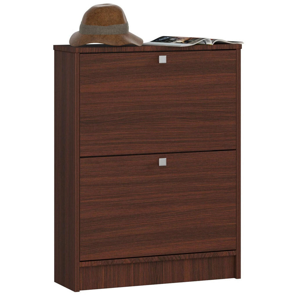 RAUMHIRSCH FURNITURE SKŘÍŇ NA BOTY Tmavě hnědá 80/60/20