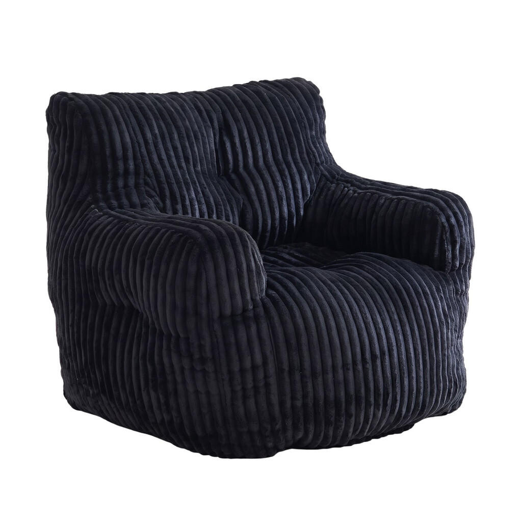Urban Meuble KŘESLO měkký manšestr ergonomické s pěnovou výplní