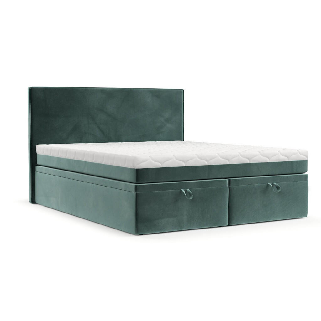 AltaBeds POSTEL BOXSPRING ZALLA 180/200 Tyrkysová