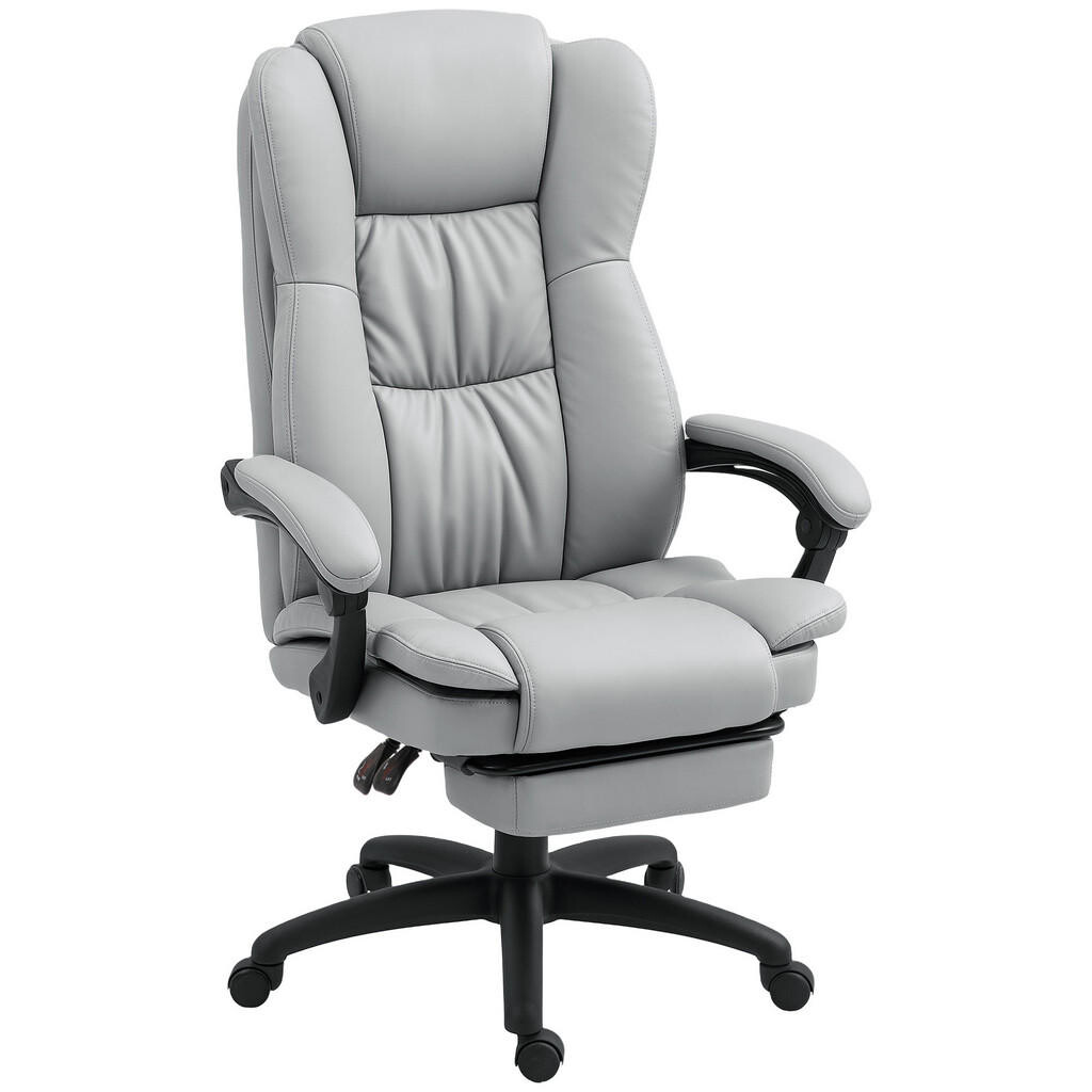 Vinsetto KANCELÁŘSKÁ ŽIDLE s 5 masážními režimy, ergonomická kancelářská židle s funkcí polohování